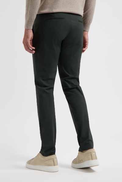 Travel broek 8414 green bonded