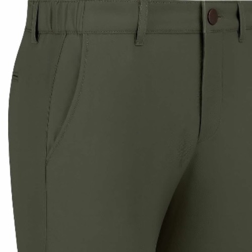 Travel broek 8414 green bonded
