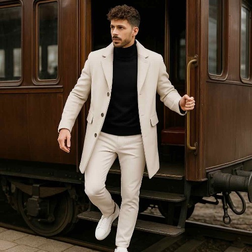 mannen travel broek stone bonded – moderne stretchbroek voor werk en reizen