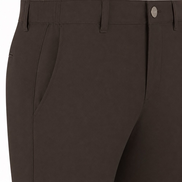 Travel broek 8414 bruin bonded