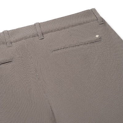 Travel broek 8414 taupe bonded
