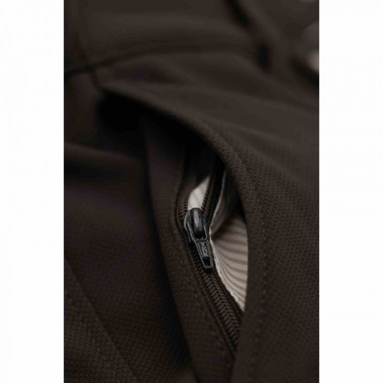 Travel broek 8414 bruin bonded