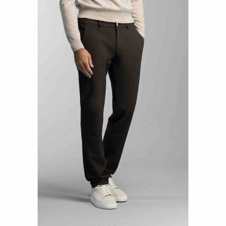 Travel broek 8414 bruin bonded
