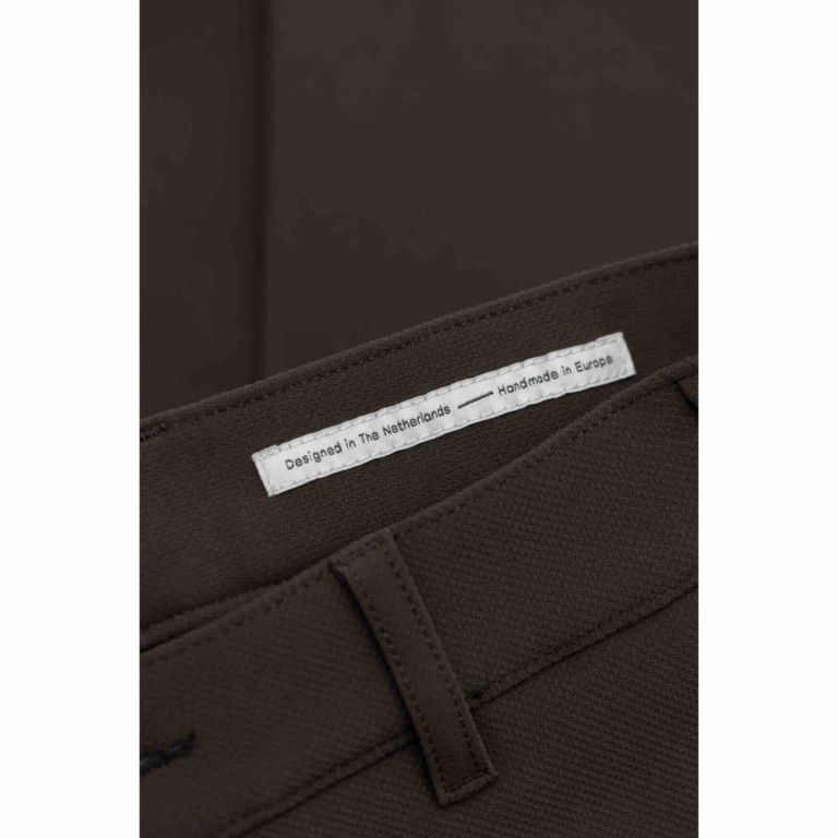 Travel broek 8414 bruin bonded