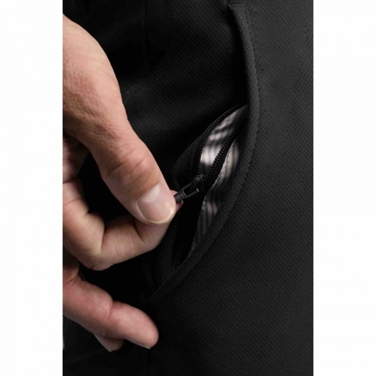 Travel broek 8414 antraciet bonded 