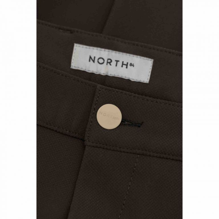 Travel broek 8414 bruin bonded