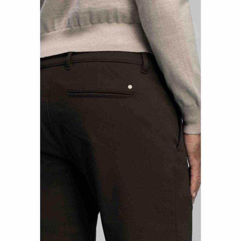 Travel broek 8414 bruin bonded