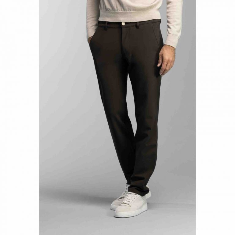 Travel broek 8414 bruin bonded