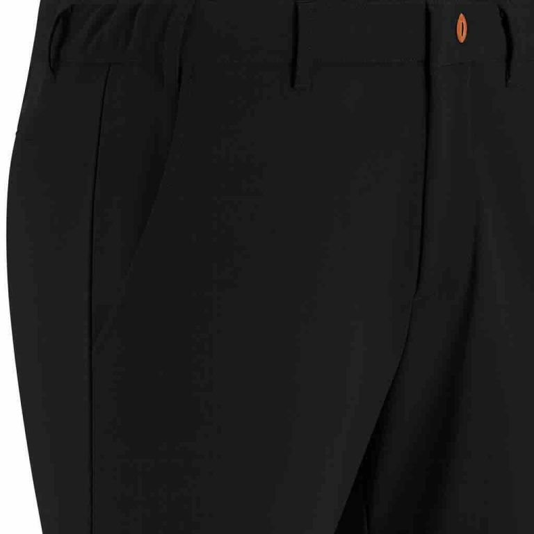 Travel broek 8414 zwart bonded 